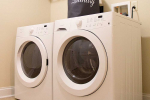 Washing Machine and Dryer in Laundry Room