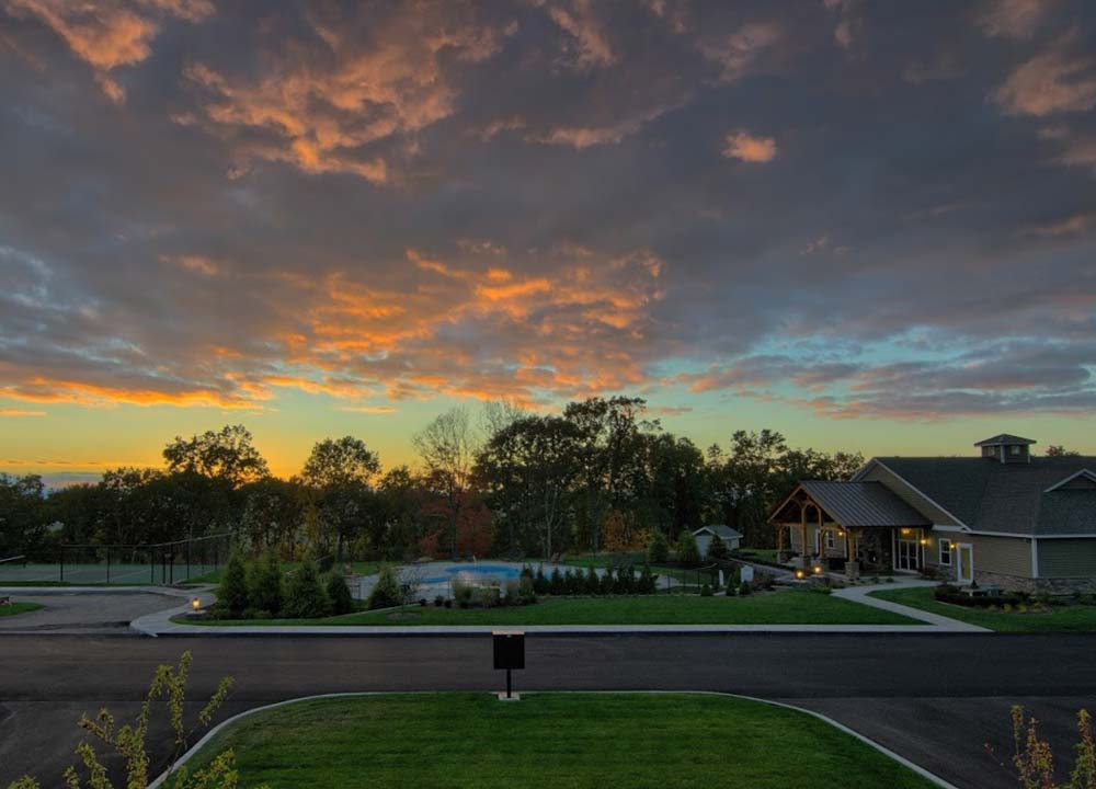 Pool and clubhouse